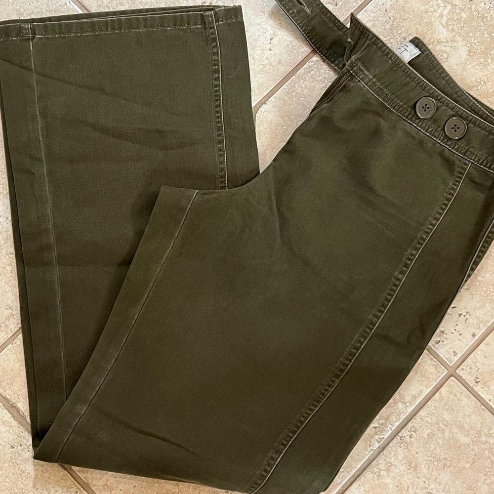 Olive green pants